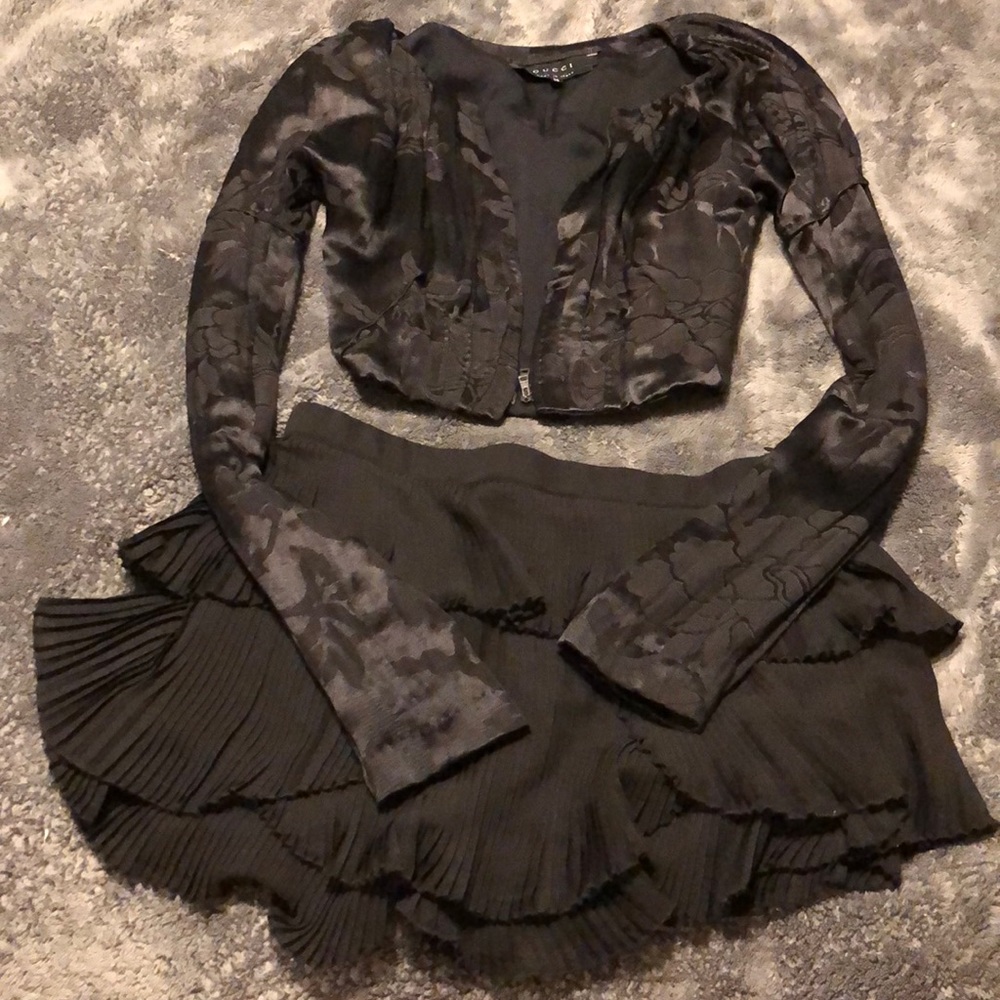 Gucci cropped jacket